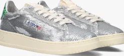 zilveren autry lage sneakers dallas low wom