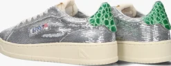 zilveren autry lage sneakers dallas low wom