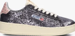 zilveren autry lage sneakers dallas low wom
