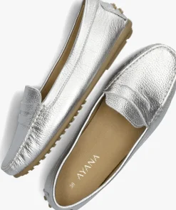 zilveren ayana mocassins 1250