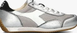 zilveren diadora heritage lage sneakers equipe urban sw