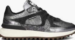 zilveren floris van bommel lage sneakers noppi 34.00