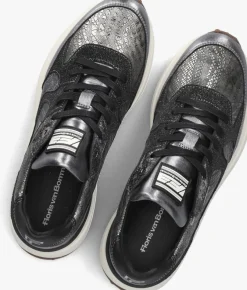 zilveren floris van bommel lage sneakers noppi 34.00