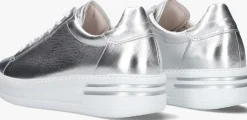 zilveren gabor lage sneakers 395