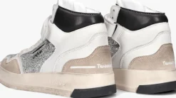 zilveren ghoud hoge sneakers glitter mid sneaker