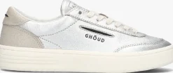 zilveren ghoud lage sneakers lido