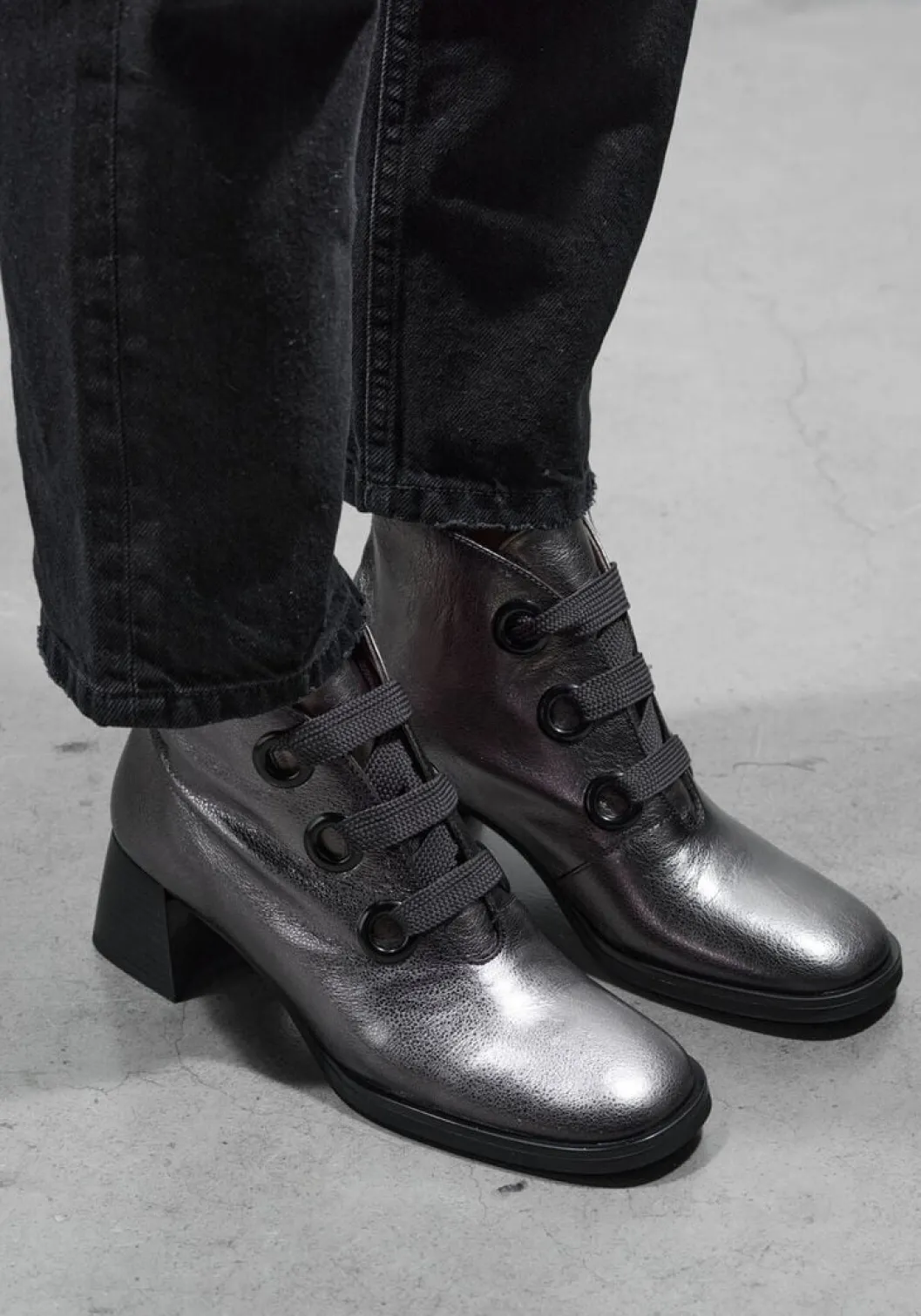 zilveren hispanitas enkellaarsjes hi243635