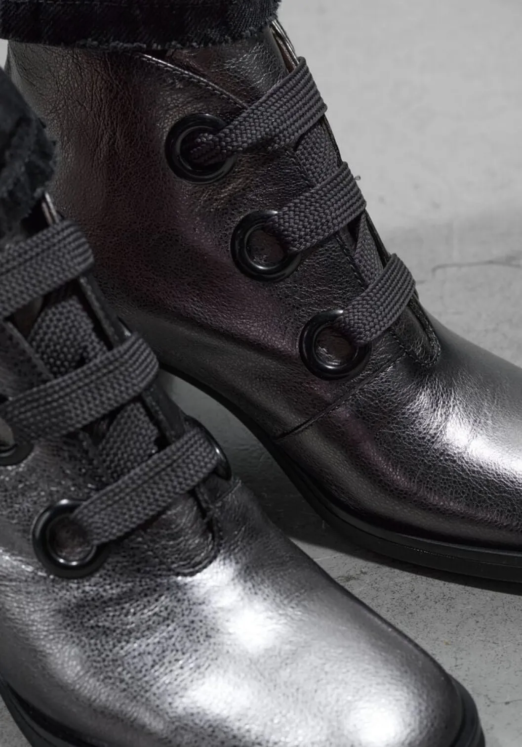 zilveren hispanitas enkellaarsjes hi243635