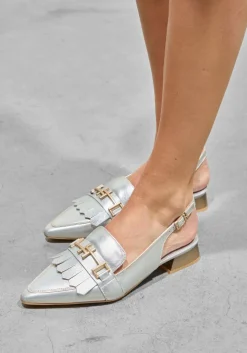 zilveren hispanitas slingbacks chv253817