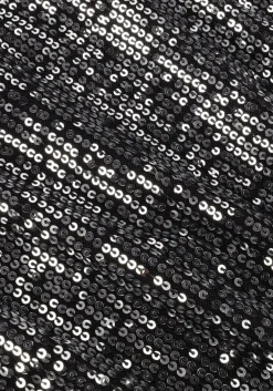 zilveren ibana mini jurk felicity