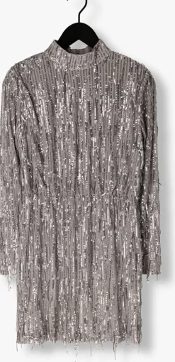 zilveren ibana mini jurk frasy