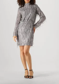 zilveren ibana mini jurk frasy