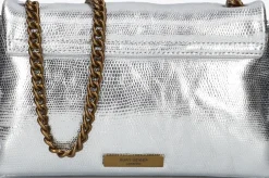 zilveren kurt geiger london schoudertas md soft kensington star