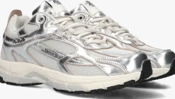 zilveren mercer amsterdam lage sneakers the re-run pineapple 2.0