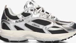 zilveren mercer amsterdam lage sneakers the re-run pineapple 2.0