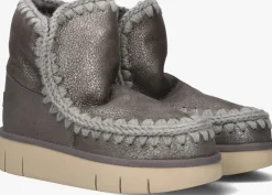 zilveren mou vachtlaarzen eskimo18bounc met