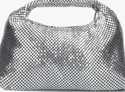 zilveren núnoo schoudertas dandy metal