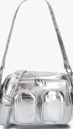 zilveren núnoo schoudertas ellie recycled