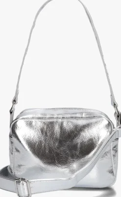 zilveren núnoo schoudertas ellie recycled