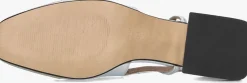 zilveren notre-v slingbacks 08-224