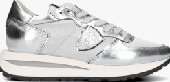 zilveren philippe model lage sneakers tropez haute low woman