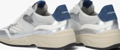 zilveren piedi nudi lage sneakers talla 04.03