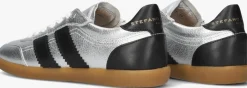zilveren stefano lauran lage sneakers 1white101