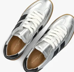 zilveren stefano lauran lage sneakers 1white101