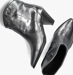 zilveren toral enkellaarsjes cream