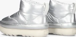 zilveren ugg snowboots classic maxi mini metallic