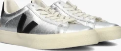 zilveren veja lage sneakers campo