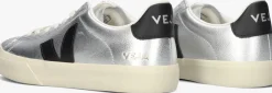 zilveren veja lage sneakers campo