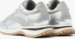 zilveren via vai lage sneakers usher riggs