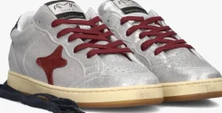 zilverkleurig ama brand deluxe lage sneakers sun