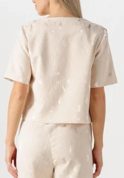 zilverkleurig amaya amsterdam blazer silver