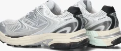 zilverkleurig etonic lage sneakers evolution saturn