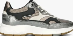 zilverkleurig floris van bommel lage sneakers sfw-10133 daysi