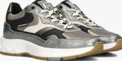 zilverkleurig floris van bommel lage sneakers sfw-10133 daysi