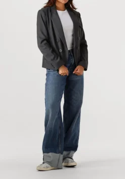 zilverkleurig philippe model hoge sneakers prsx high woman