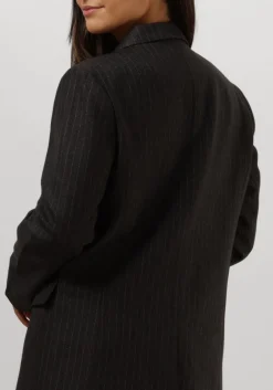 zwarte aaiko blazer heidy pinstripe vis 548