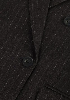 zwarte aaiko blazer heidy pinstripe vis 548