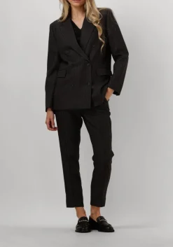 zwarte aaiko pantalon parene pinstripe vis 548