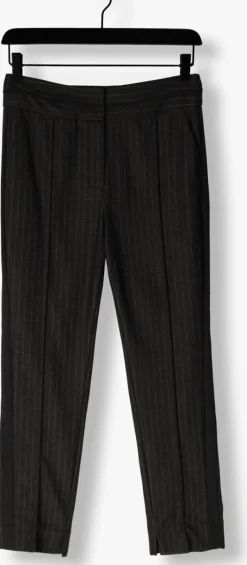 zwarte aaiko pantalon parene pinstripe vis 548