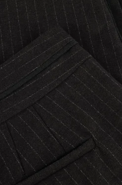 zwarte aaiko pantalon parene pinstripe vis 548