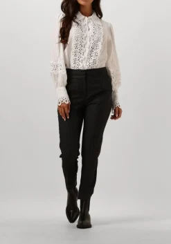 zwarte aaiko pantalon parene pinstripe vis 548