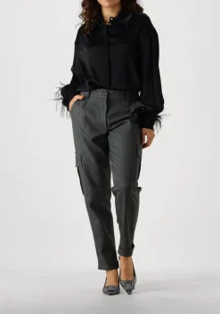 zwarte access blouses d44-7044-198