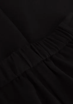 zwarte access pantalon mom pants with pleats