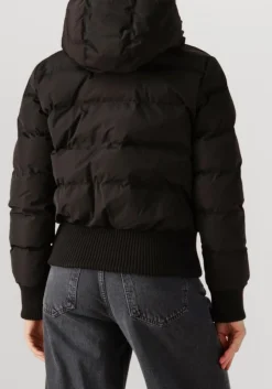 zwarte airforce gewatteerde jas tate bomber