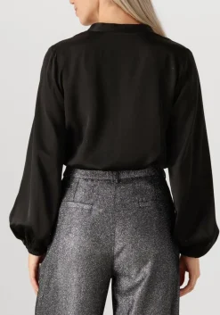 zwarte amaya amsterdam blouses violet