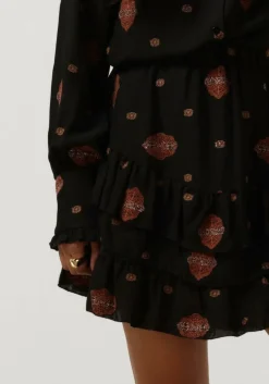 zwarte amaya amsterdam minirok capri